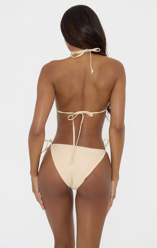 Beige Bikini Bottoms